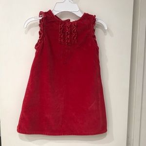 Girls red dress